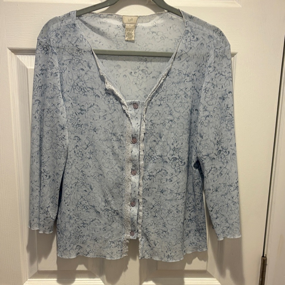 J. Jill Heather blue